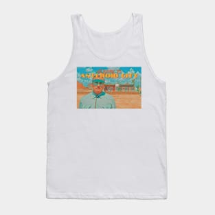 Asteroid City Postcard Motel Manager Tank Top